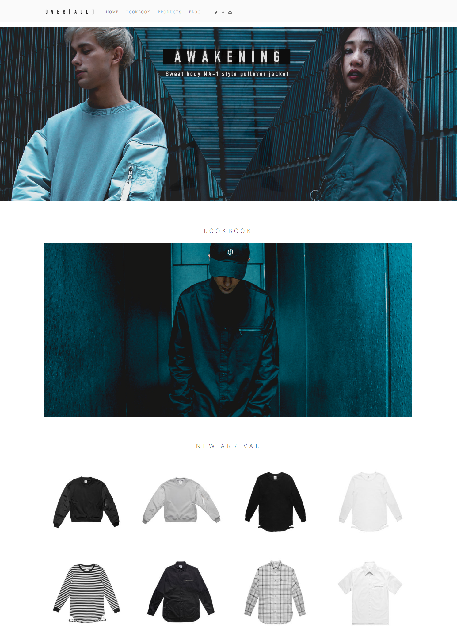 OVER(ALL) LOOKBOOK & WEBSITE | SHELFS